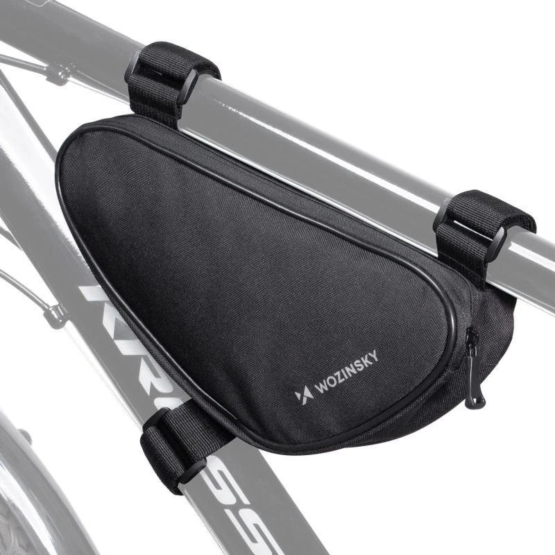 Wozinsky bike bag skirta 1.5l bike frame juodos spalvos (WBB11BK)