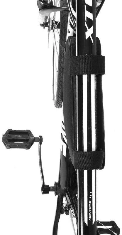 Wozinsky bike bag skirta 1.5l bike frame juodos spalvos (WBB11BK)