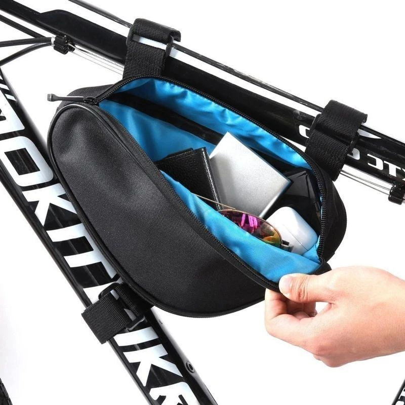 Wozinsky bike bag skirta 1.5l bike frame juodos spalvos (WBB11BK)