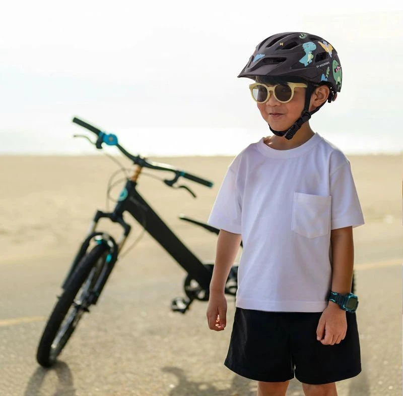 Sauso tipo MTB šalmas Wozinsky su reguliuojamais dirželiais 48–52 cm – pėda