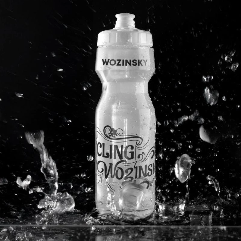 Wozinsky WBR-01T 750ml dviračio buteliukas - Skaidrus