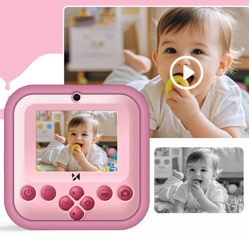 Wozinsky WDT-03 Thermal Spausdintuvas Camera for Kids - Rožinė