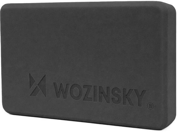 Wozinsky WKDJ-B jogos kaladėlė pilatesui ir tempimui - juoda