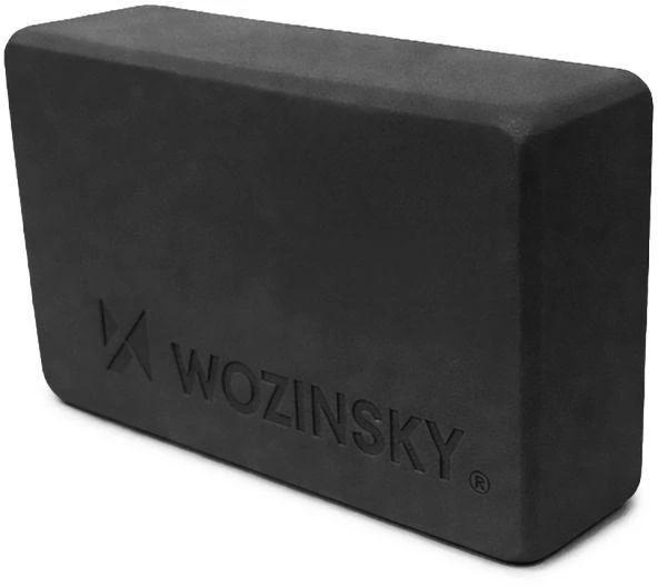 Wozinsky WKDJ-B jogos kaladėlė pilatesui ir tempimui - juoda