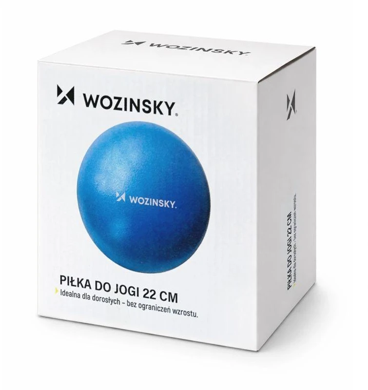 Wozinsky WPDP-N22 reabilitacinis mankštos kamuolys 22 cm - mėlynas