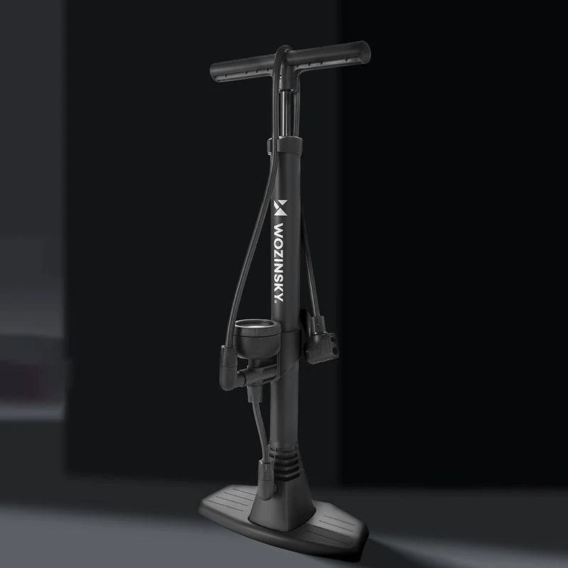 Wozinsky WPR-02 Floor Bicycle Pump - Juodas
