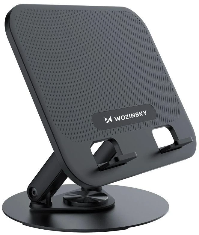 Wozinsky WRS-K75 pasukamas nešiojamojo ir planšetinio kompiuterio stovas - juodas