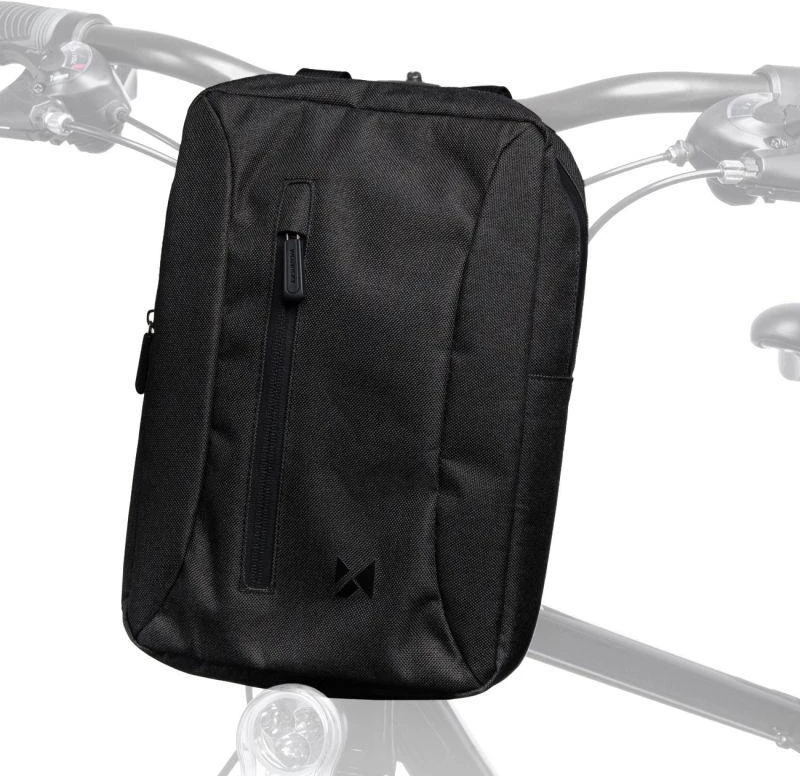 Wozinsky bicycle bag for handlebars – pilkos spalvos