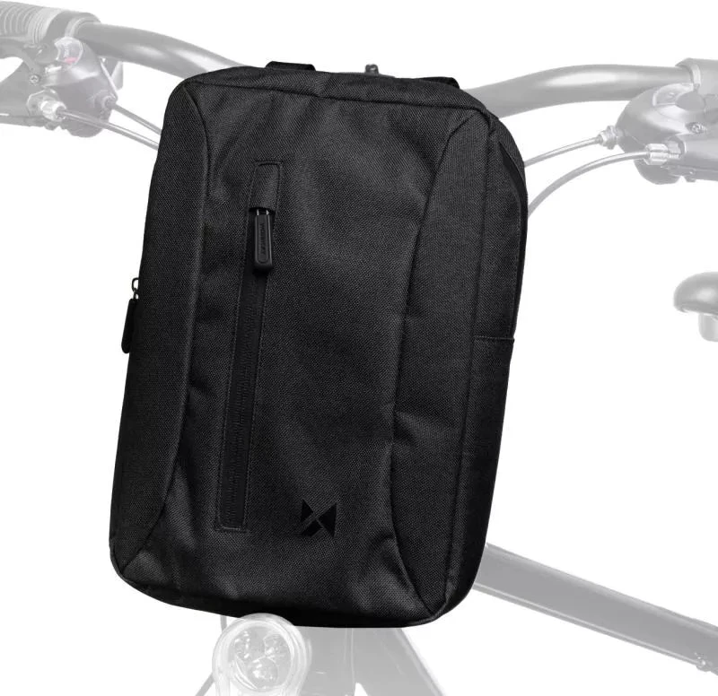 Wozinsky bicycle bag for handlebars – pilkos spalvos