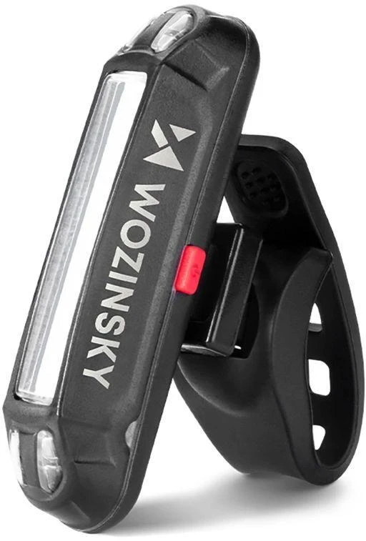 Wozinsky WSBLB2 Priekinis (400 lm) ir Galinis USB-C Dviračio Žibintų Rinkinys - Juodas