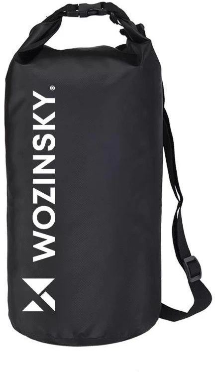 Wozinsky WWK-30 vandeniui atsparus krepšys 30 l SUP baidarei – juodas