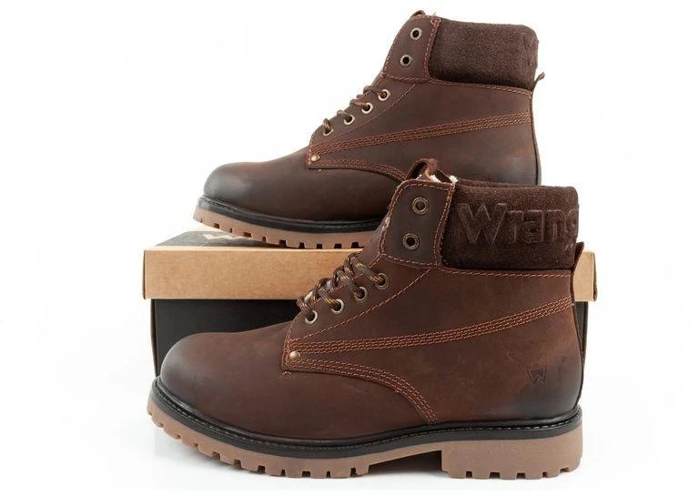 Wrangler Arch Fur vyriški Chelsea batai, elegantiški, pašiltinti, rudi