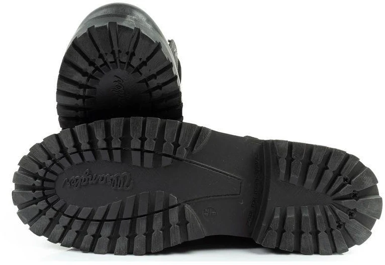 Wrangler Arch Fur vyriški Chelsea batai, elegantiški, pašiltinti, juodi.