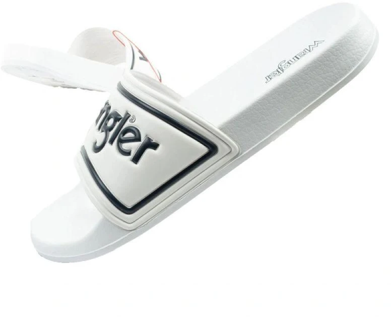 Wrangler Averell Slider vyriškos sportinės šlepetės, patogios baltos