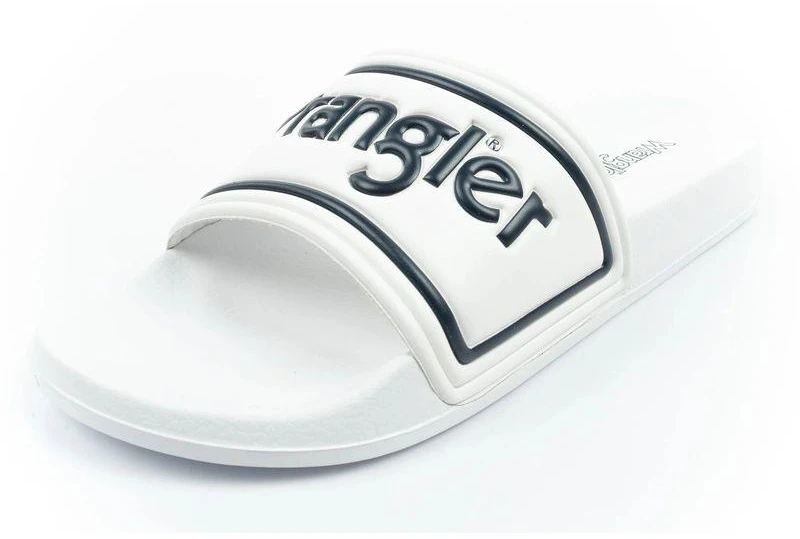 Wrangler Averell Slider vyriškos sportinės šlepetės, patogios baltos