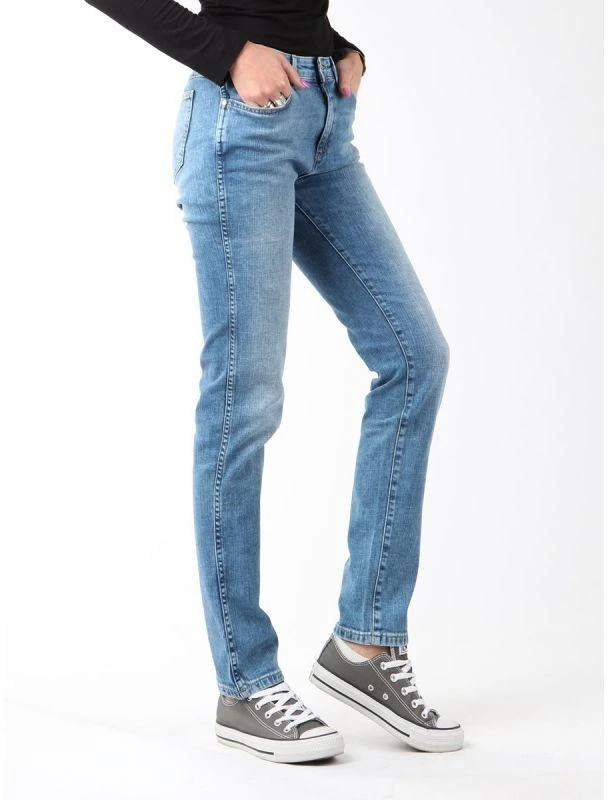 Wrangler Boyfriend Mėlyni Džinsai W W27M9194O