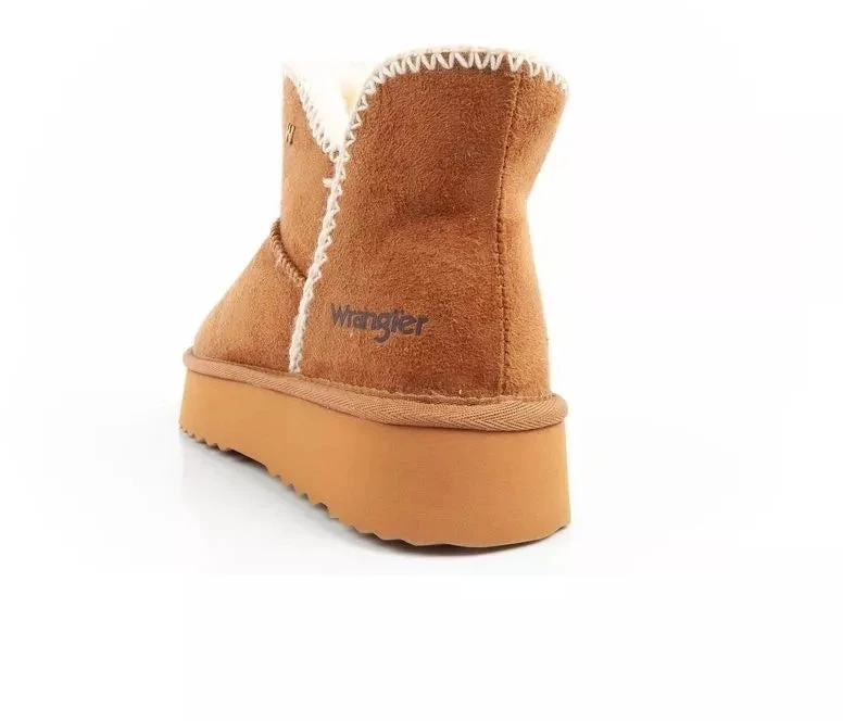 Wrangler Elsa žiemos aulinukai, pašiltinti, patogūs, madingi, rudi