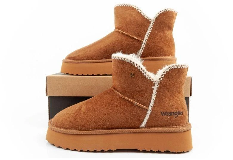 Wrangler Elsa žiemos aulinukai, pašiltinti, patogūs, madingi, rudi