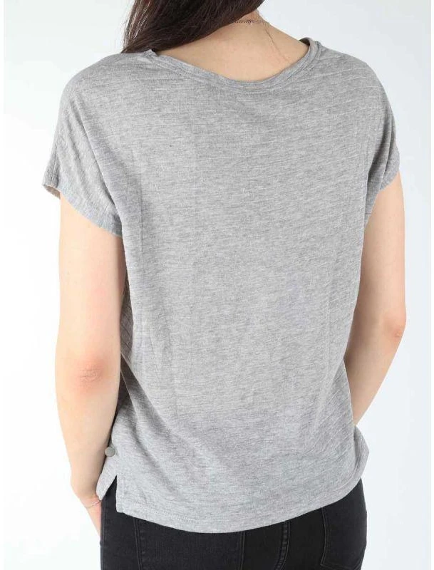 Wrangler Marškinėliai Relaxed Tee Mid Pilkas W W7331E537