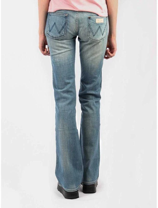 Wrangler Megan Ypatingai Žemas Bootcut W27292457