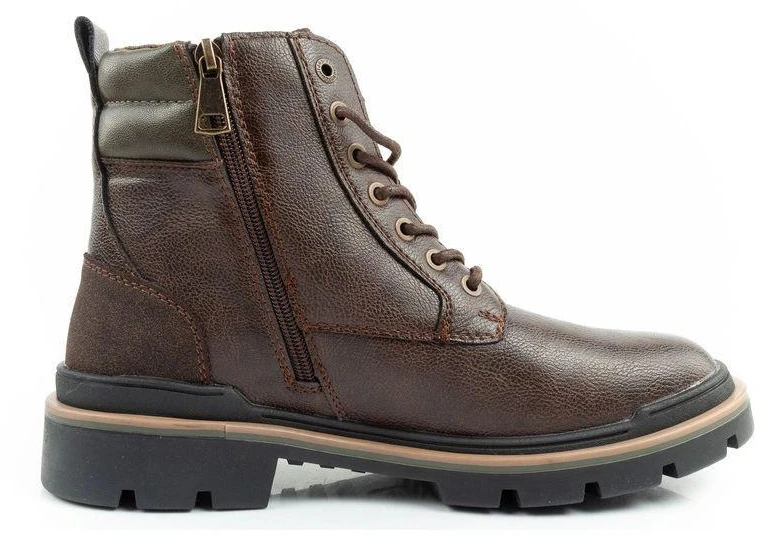 Wrangler Nevada vyriški Chelsea batai, elegantiški, madingi, tamsiai rudi