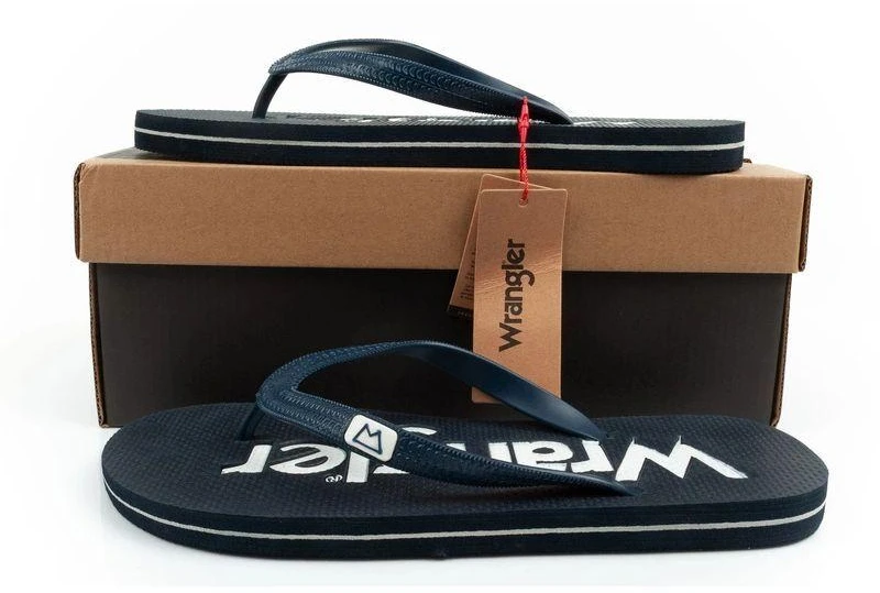 Wrangler vyriški flip-flopai Cole Flipflop tamsiai mėlyni
