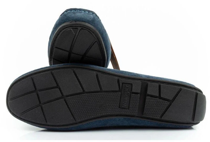 Wrangler vyriški zomšiniai mokasinai Maifield, tamsiai mėlyni