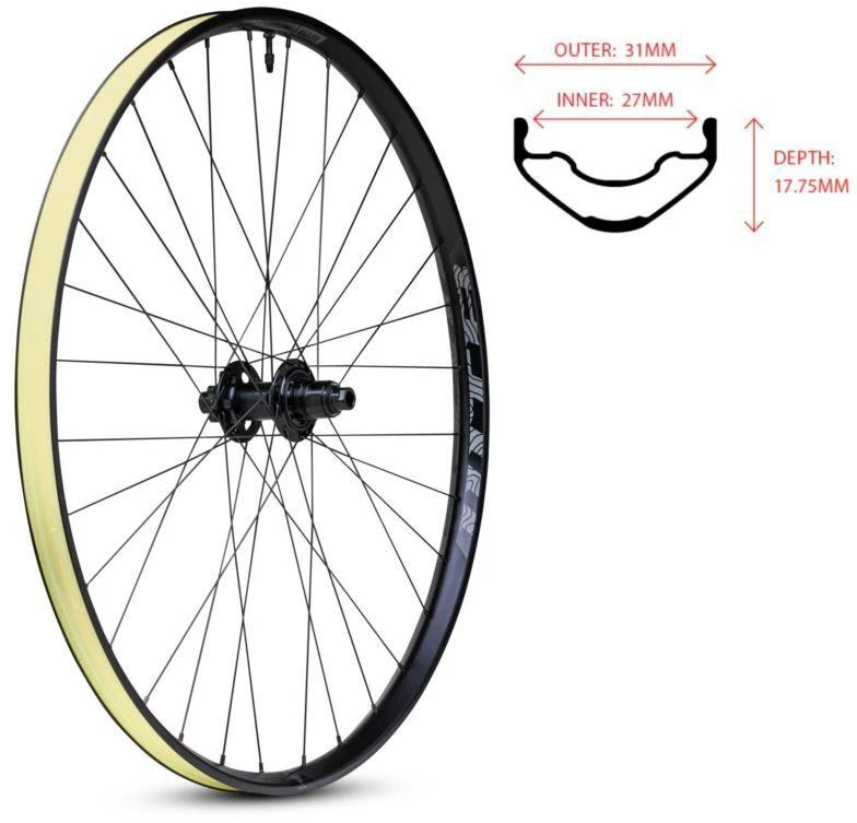 WTB PROTERRA i27x29" galinis ratas 142x12 32 6 varžtų SR