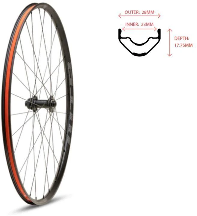 WTB Ratas PROTERRA i23x700x galinis 142x12 28 6 varžtų SR