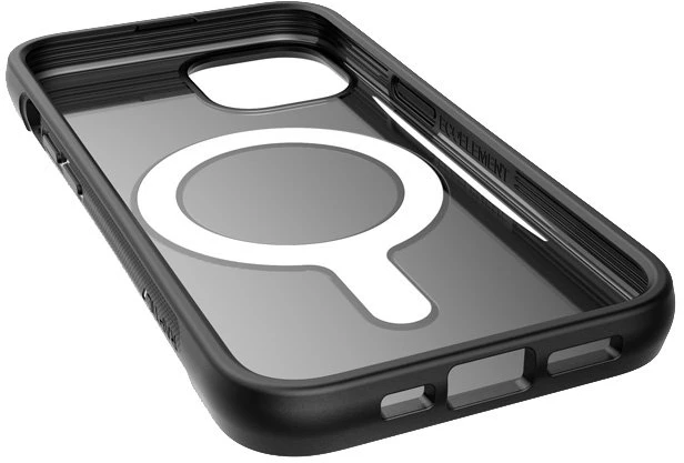 X-Doria Raptic Clutch MagSafe dėklas iPhone 14, juodas