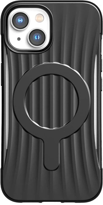 X-Doria Raptic Clutch MagSafe dėklas iPhone 14, juodas