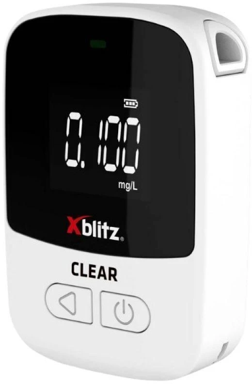 Alkotesteris XBLITZ ELECTROCHEMICAL BREATHALYZER CLEAR