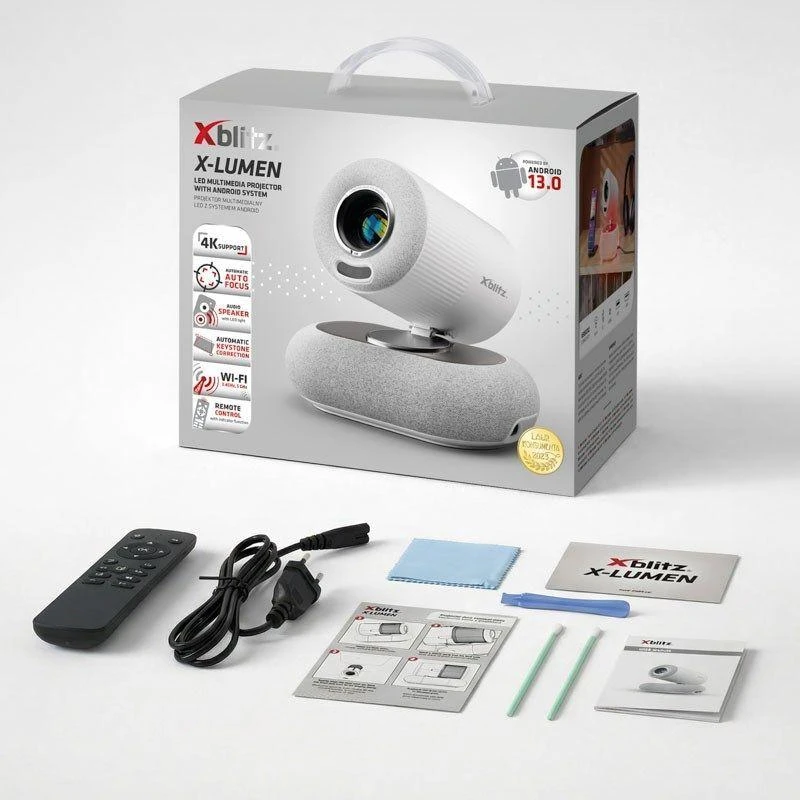 Xblitz X-LUMEN MULTIMEDIA LED Projektorius WITH ANDROID SYSTEM