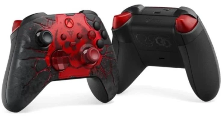 Microsoft XBOX belaidis valdymo pultas – Gears of War: E-Day Limited Edition