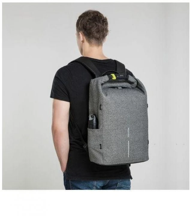 XD-Design miesto kuprinė Laisvalaikio kuprinė Pilkas audinys