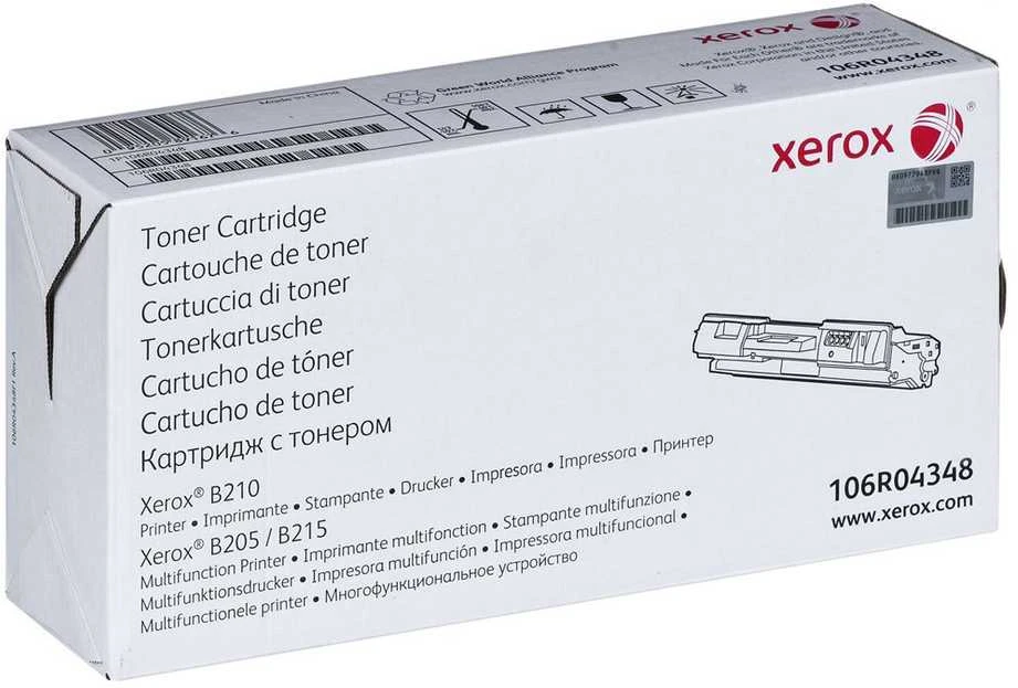 Xerox yra B210/B205/B215 (106R04348), juoda kasetė