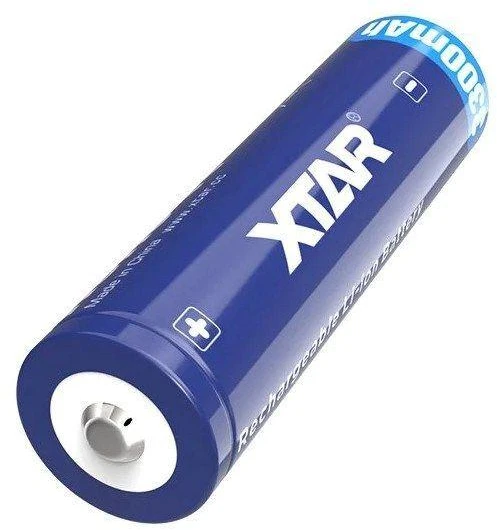 Xtar 3300mAh 3,6V 18650 akumuliatorius su PCB