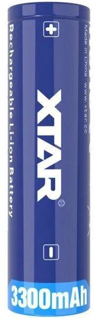 Xtar 3300mAh 3,6V 18650 akumuliatorius su PCB