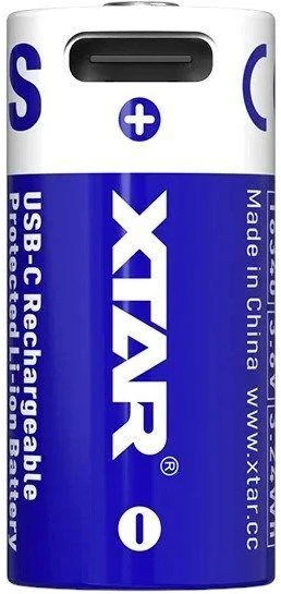 Xtar Baterija 16340 / R-CR123 3,7V Li-ion 900 mAh
