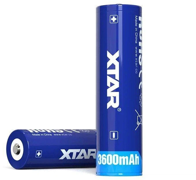 Oem XTAR 18650 3.7 V ličio jonų 3600 mAh baterija su
