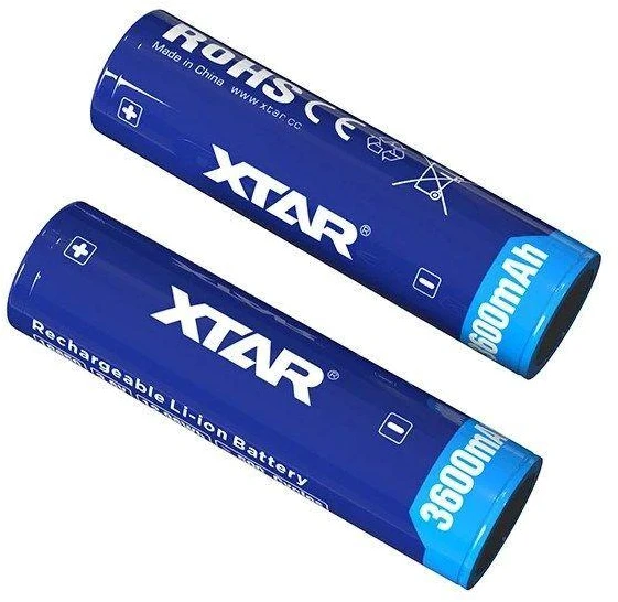 Oem XTAR 18650 3.7 V ličio jonų 3600 mAh baterija su
