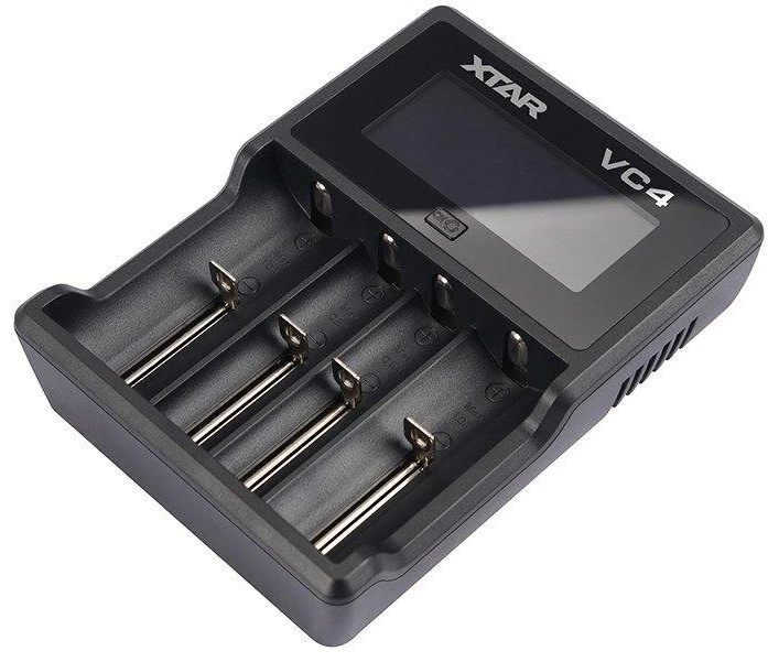 Baterijų įkroviklis XTAR VC4 18650 AA AAA elementam ni-MH li-ion 4 vietų 