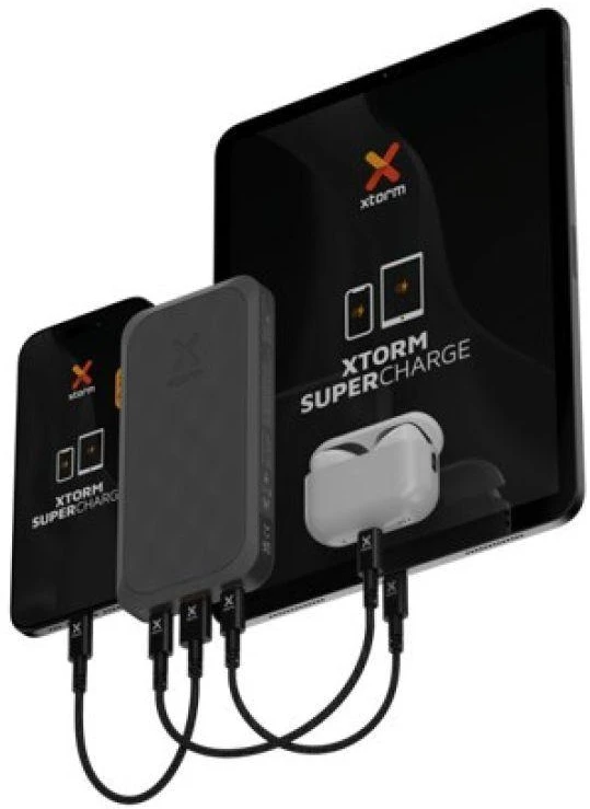 Xtorm FS5101U nešiojamasis įkroviklis Ličio polimeras (LiPo) 10000 mAh Juoda