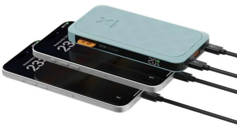 Xtorm FS5102U nešiojamasis įkroviklis Ličio polimeras (LiPo) 10000 mAh Žalsvai mėlyna