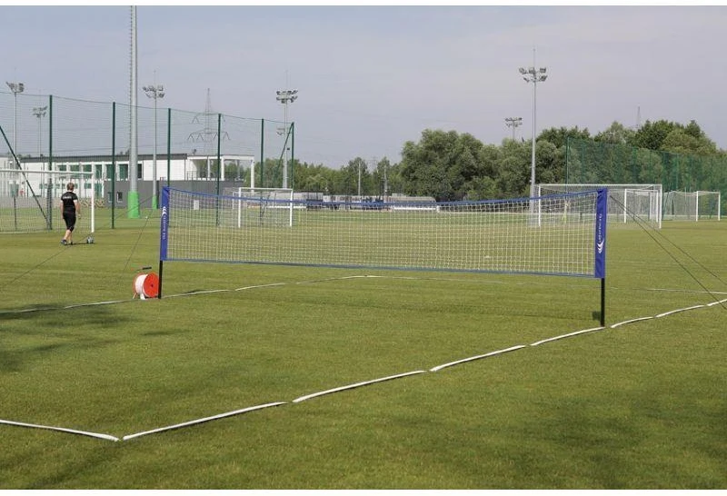 Yakimasport Futbolo Tinklinio Kamuolio Juosta, Žaidimo Laukui Žymėti, 100757 Mėlyna