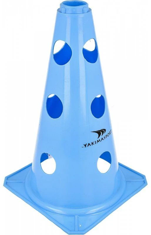 Yakimasport Kūgis su skylėmis Yakima Sport, 23cm, raudonas