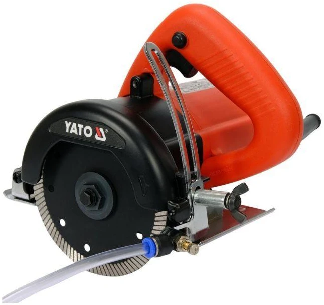 Yato natūralaus akmens ir griovelių betone pjovimo įrankis YT-82159 125mm 1400W