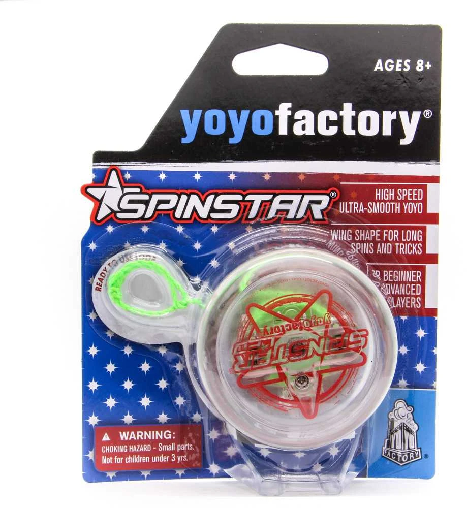 YoYo Spinstar-LED raudonas, šviečia