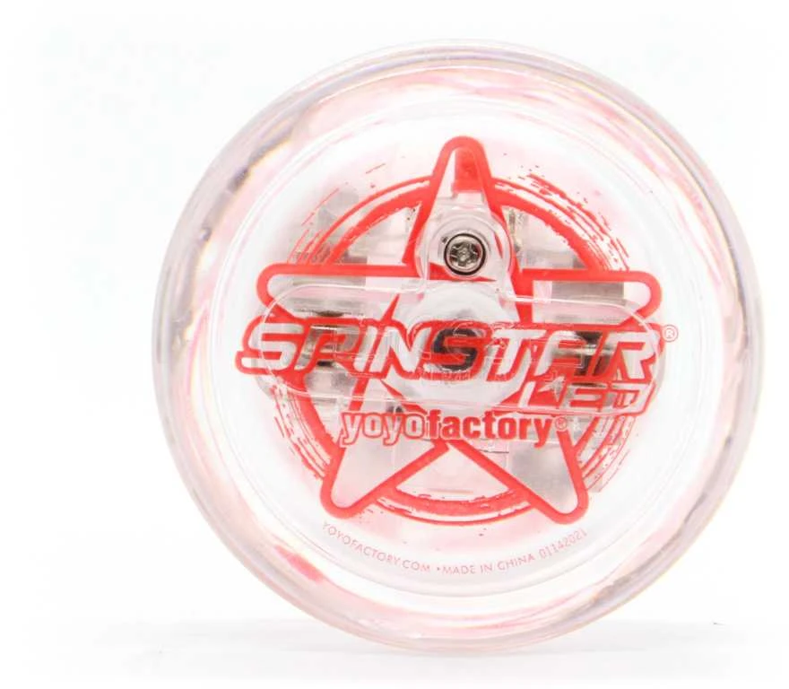 YoYo Spinstar-LED raudonas, šviečia