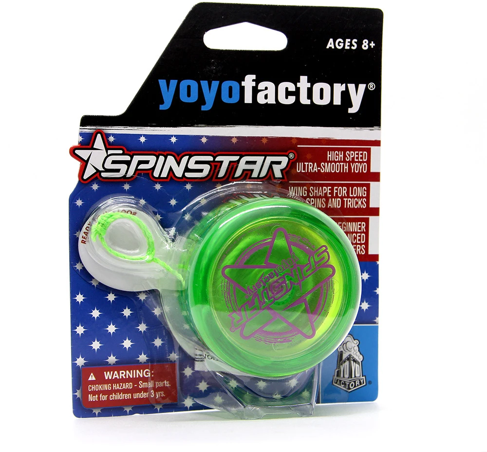 YoYo "Spinstar" skaidrus žalias, 8+